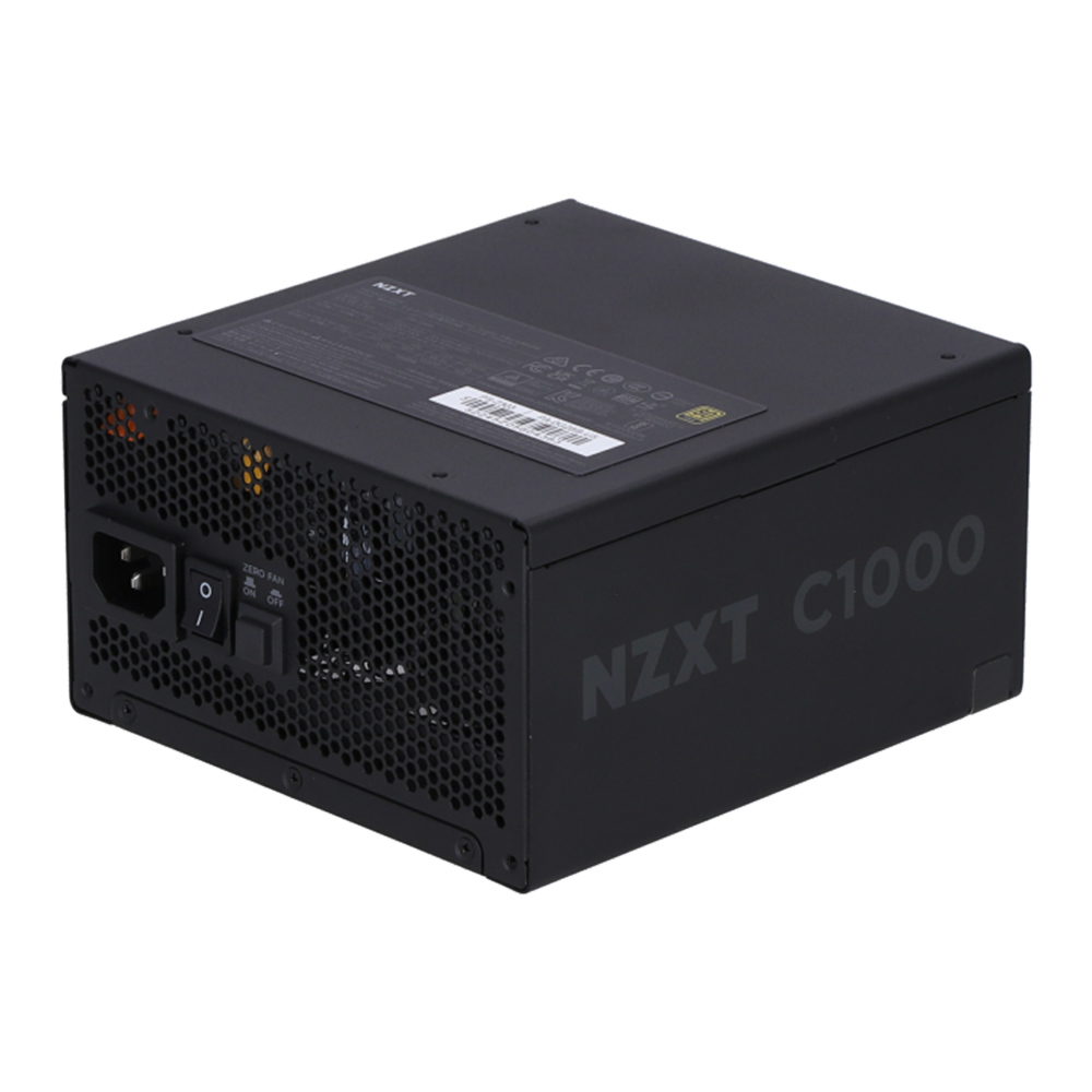 POWER SUPPLY (อุปกรณ์จ่ายไฟ) NZXT C1000 GOLD ATX 3.1 - 1000W 80 PLUS GOLD MATTE BLACK ATX