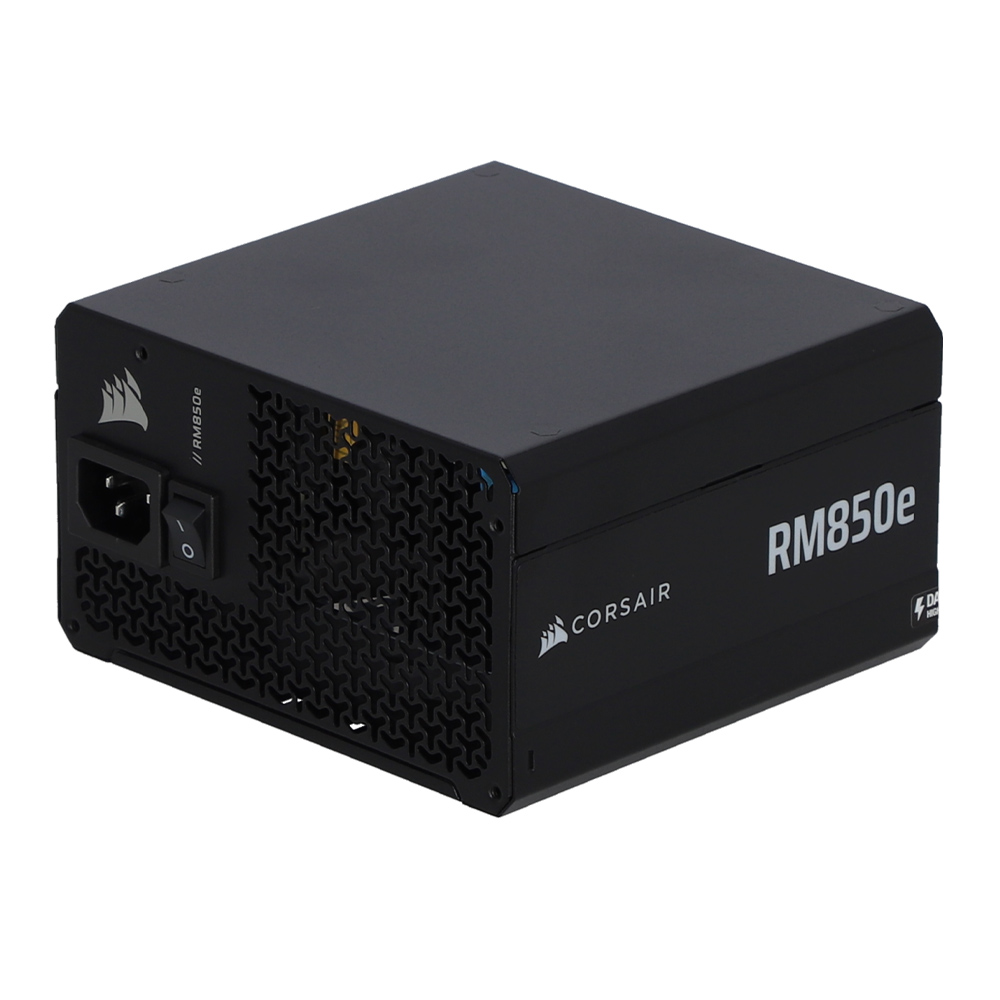 POWER SUPPLY (อุปกรณ์จ่ายไฟ) CORSAIR RM850E - 850W CYBENETICS GOLD BLACK ATX (CP-9020296-NA)