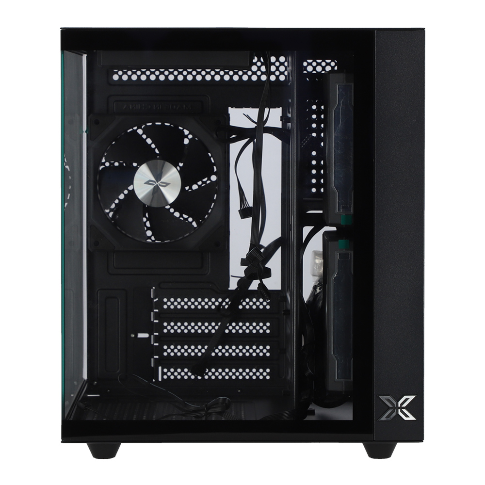 CASE (เคส) XIGMATEK AQUA M LITE - BLACK (MICRO-ATX)