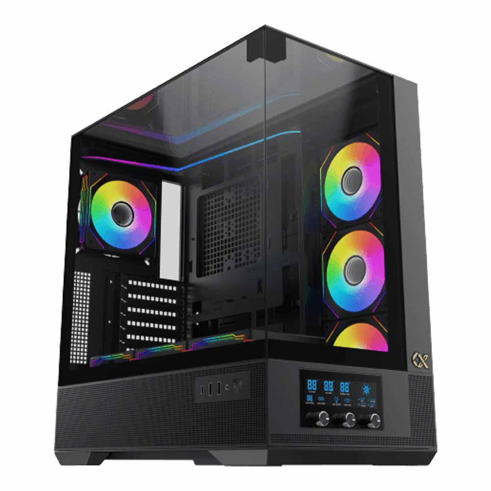 CASE (เคส) XIGMATEK VISION - BLACK (E-ATX)
