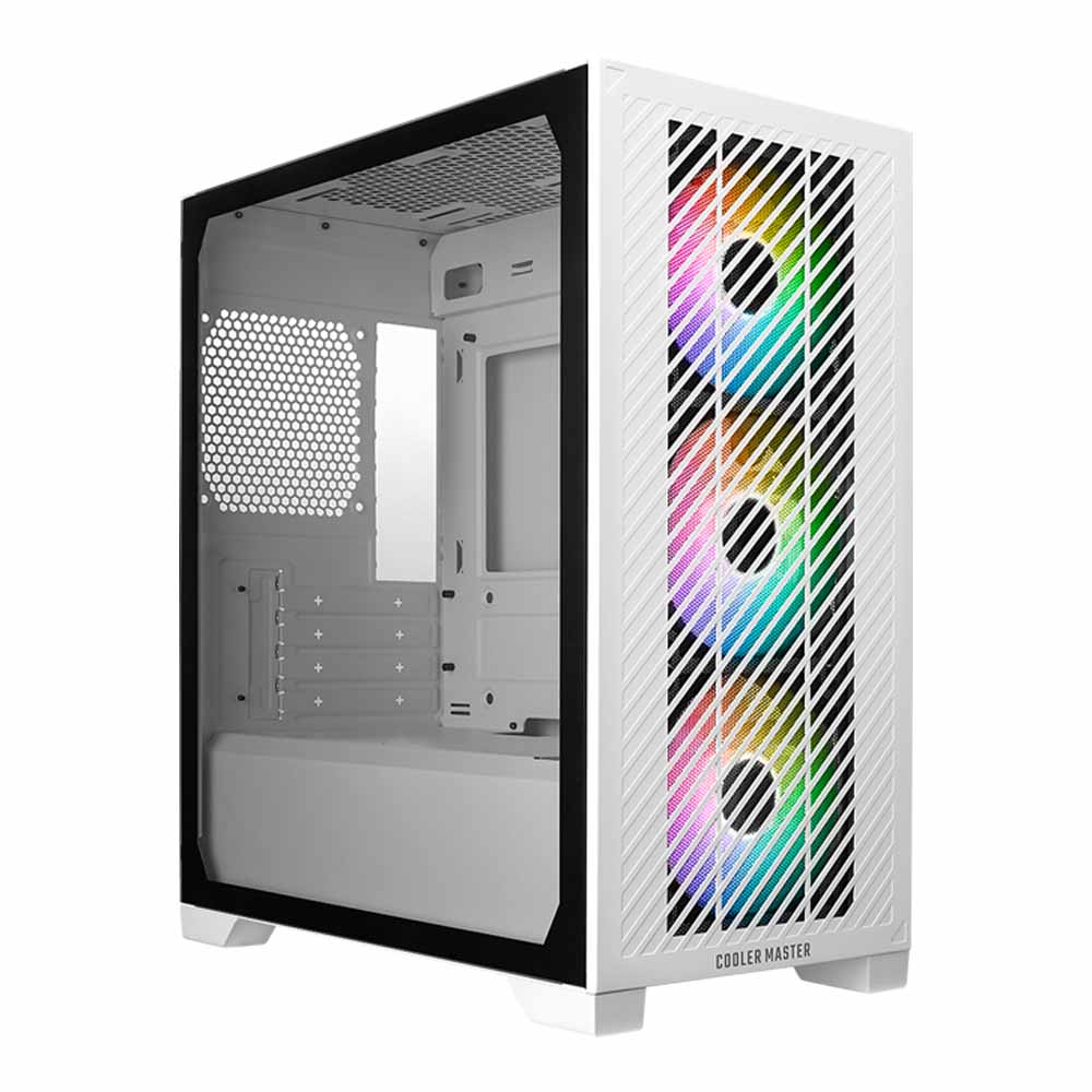 CASE (เคส) COOLER MASTER ELITE 301 WHITE (MICRO-ATX)