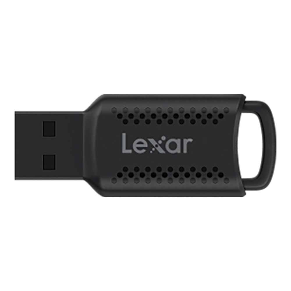 64 GB FLASH DRIVE (แฟลชไดร์ฟ) LEXAR JUMPDRIVE V400 USB 3.0 - BLACK (LJDV400064G)