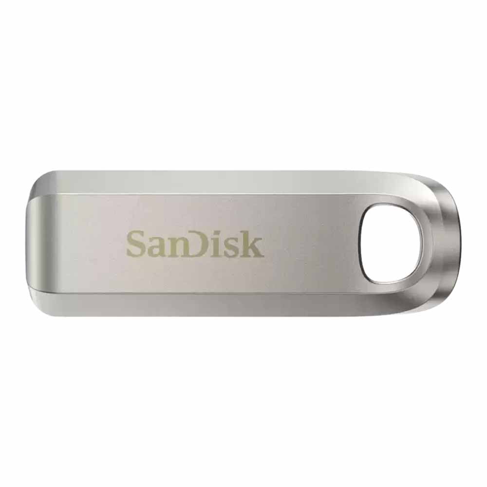 64 GB FLASH DRIVE (แฟลชไดร์ฟ) SANDISK ULTRA LUXE USB TYPE-C - SILVER (SDCZ75-064G-G46)