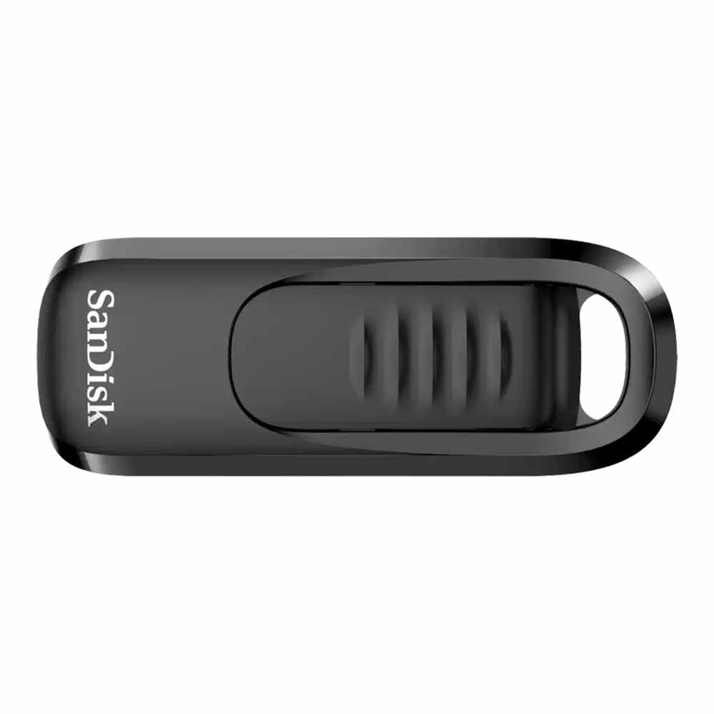 64 GB FLASH DRIVE (แฟลชไดร์ฟ) SANDISK ULTRA SLIDER USB TYPE-C - BLACK (SDCZ480-064G-G46)