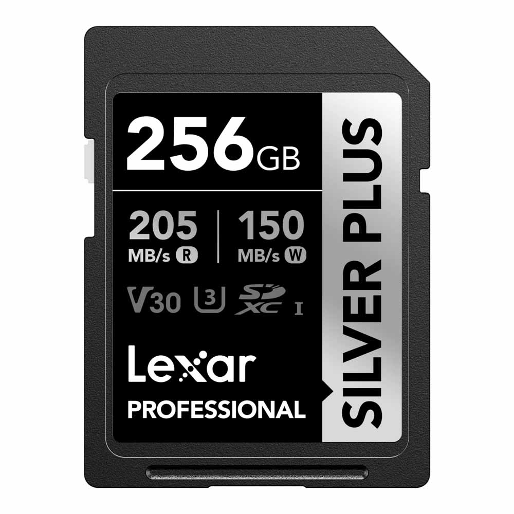 256 GB SD CARD (เอสดีการ์ด) LEXAR PROFESSIONAL SILVER PLUS (LSDSIPL256G)