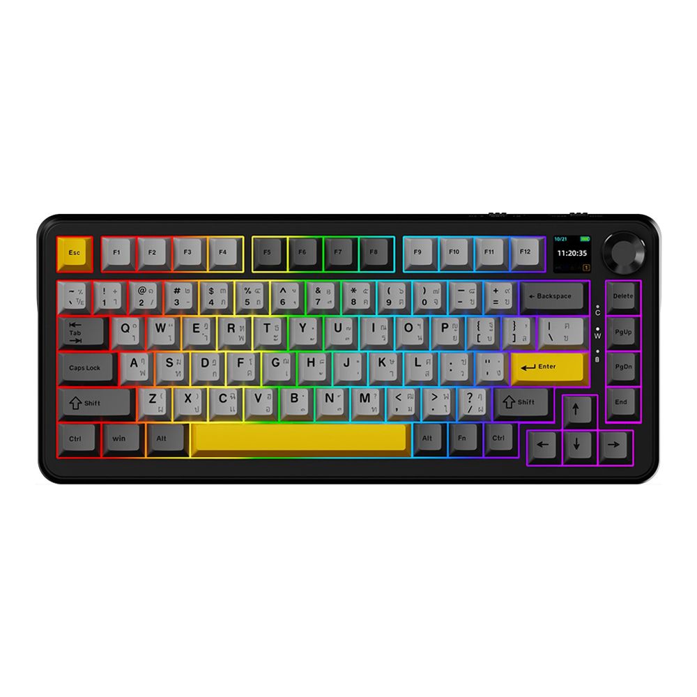 KEYBOARD (คีย์บอร์ด) AJAZZ AK820 MAX MAILA SWITCH RGB EN/TH - STARRY NIGHT