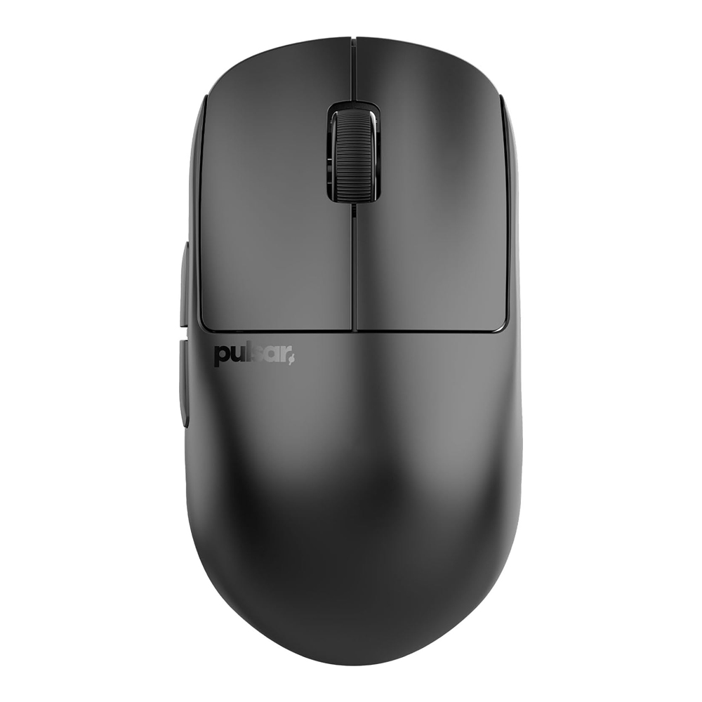 WIRELESS MOUSE (เมาส์ไร้สาย) PULSAR X2 CRAZY LIGHT SIZE 1 MINI - JET BLACK