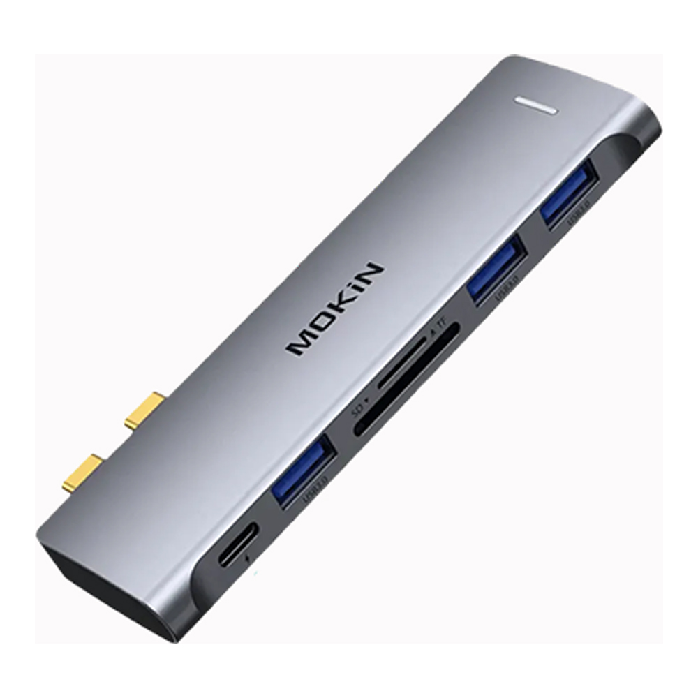 USB-C HUB (ยูเอสบีซีฮับ) MOKIN 6 IN 2 USB C MULTIPORT HUB (MUC2205)