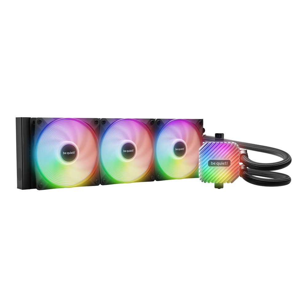 CPU LIQUID COOLER (ระบบระบายความร้อนด้วยน้ำ) BE QUIET LIGHT LOOP 360MM - BLACK