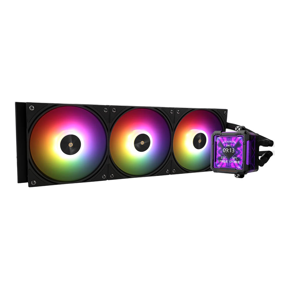 CPU LIQUID COOLER (ระบบระบายความร้อนด้วยน้ำ) THERMALRIGHT FROZEN WARFRAME PRO 360 BLACK ARGB