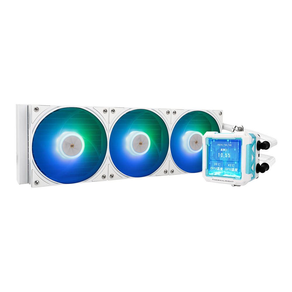 CPU LIQUID COOLER (ระบบระบายความร้อนด้วยน้ำ) THERMALRIGHT FROZEN WARFRAME PRO 360 WHITE ARGB