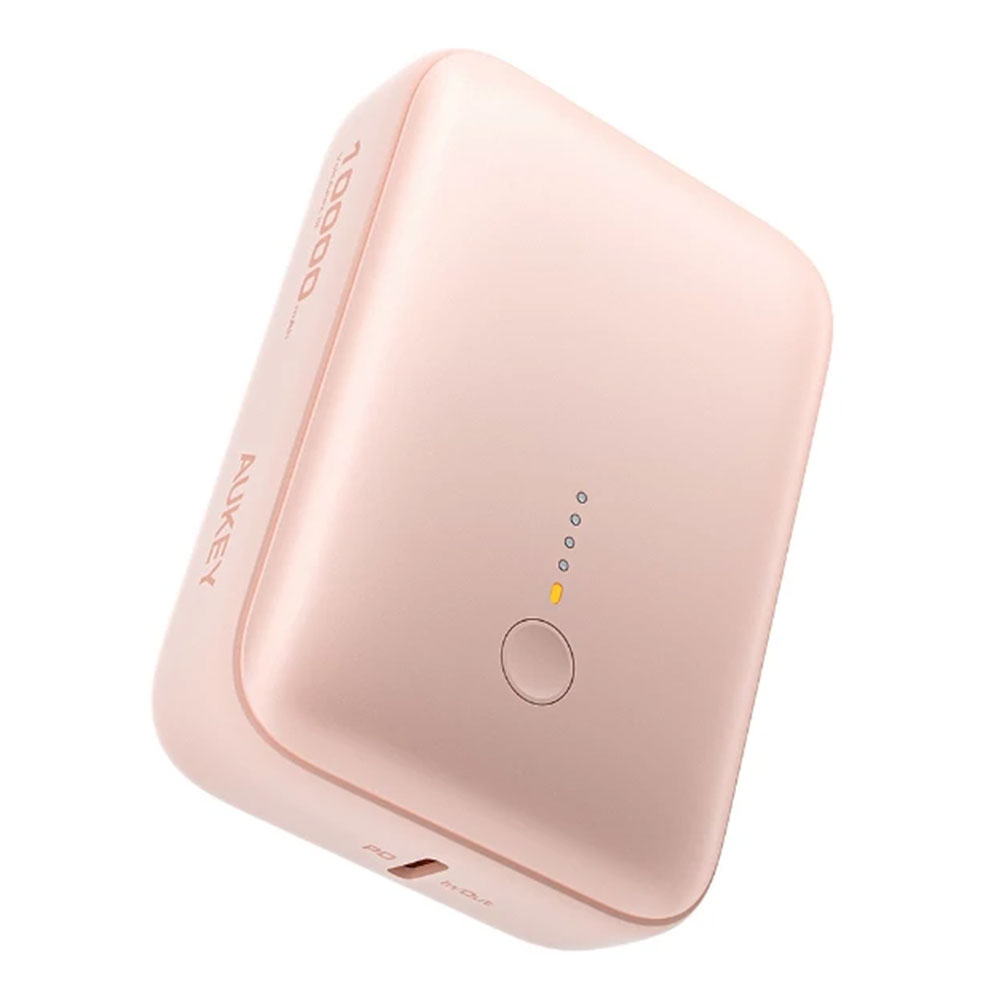 POWER BANK (พาวเวอร์แบงค์) AUKEY SPARK MINI 10000mAh - PINK (PB-Y55)