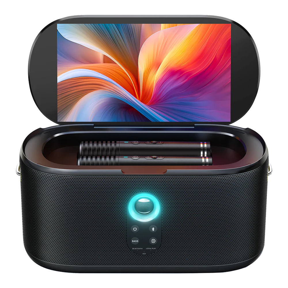 KARAOKE MACHINE (เครื่องคาราโอเกะ) IKARAO SHELL S1 - BLACK