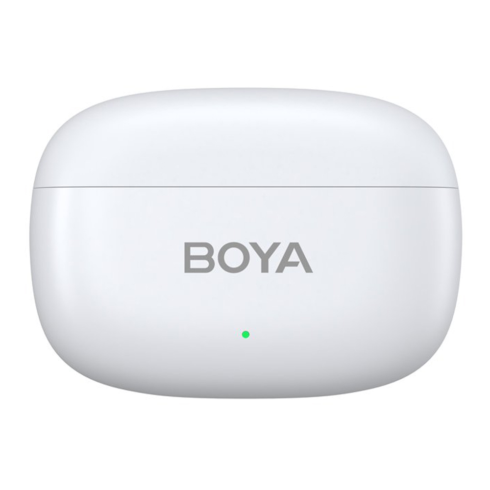 WIRELESS MICROPHONE (ไมโครโฟนไร้สาย) BOYA MINI - 2 MIC USB-C + LIGHTNING RECEIVER WHITE MINI-13