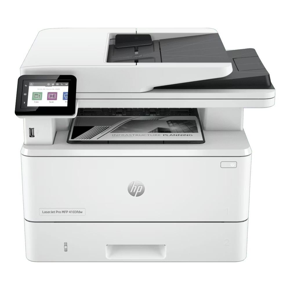 MONO LASER PRINTER (เครื่องพิมพ์เลเซอร์ขาว-ดำ) HP 4103FDW