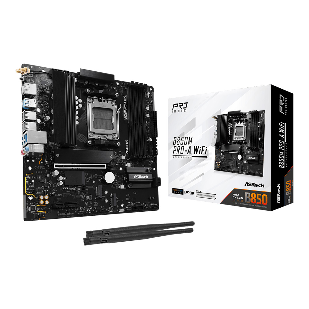 ASRock B850M Pro-A WiFi DDR5 Micro-ATX