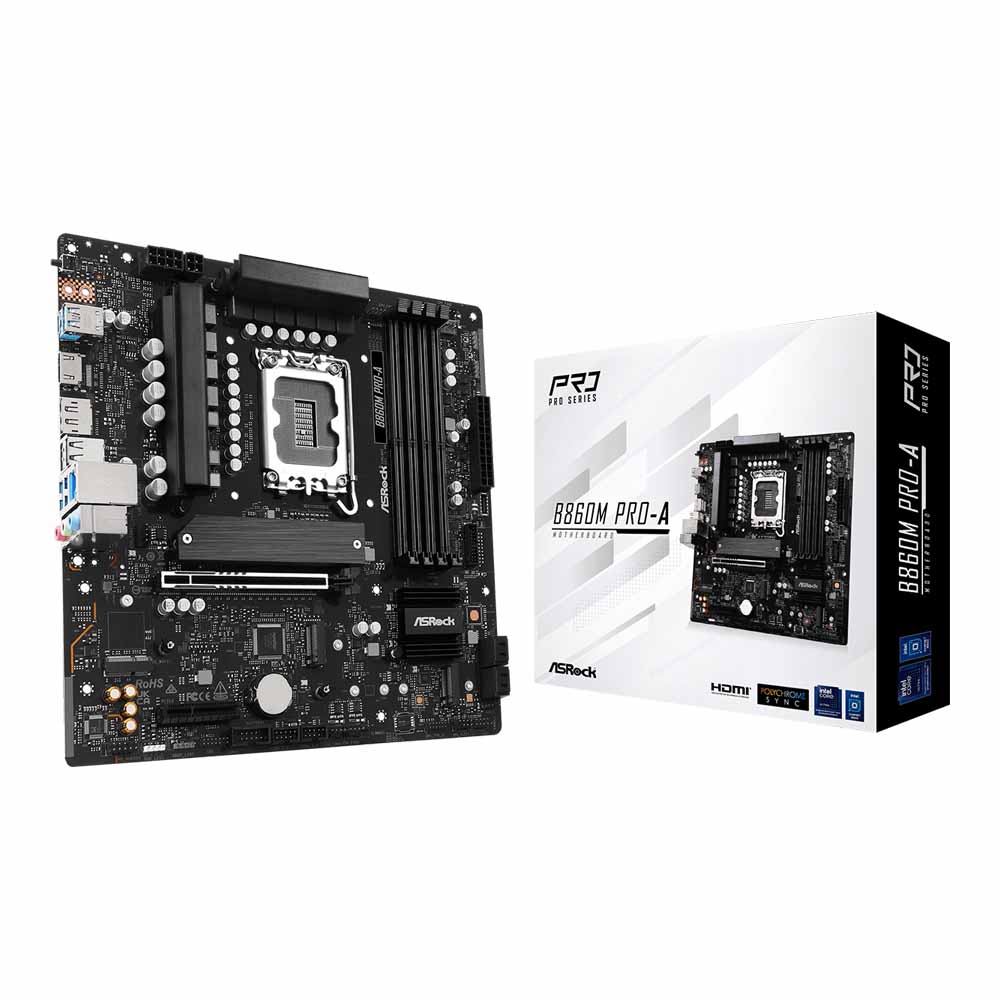 ASRock B860M Pro-A DDR5 Micro-ATX