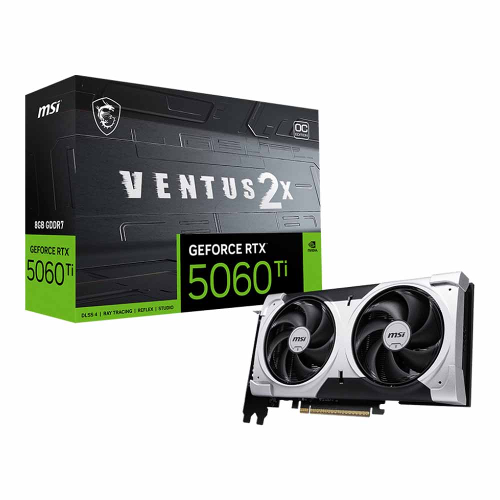 MSI GeForce RTX 5060 Ti 8G Ventus 2X OC Plus - 8GB GDDR7