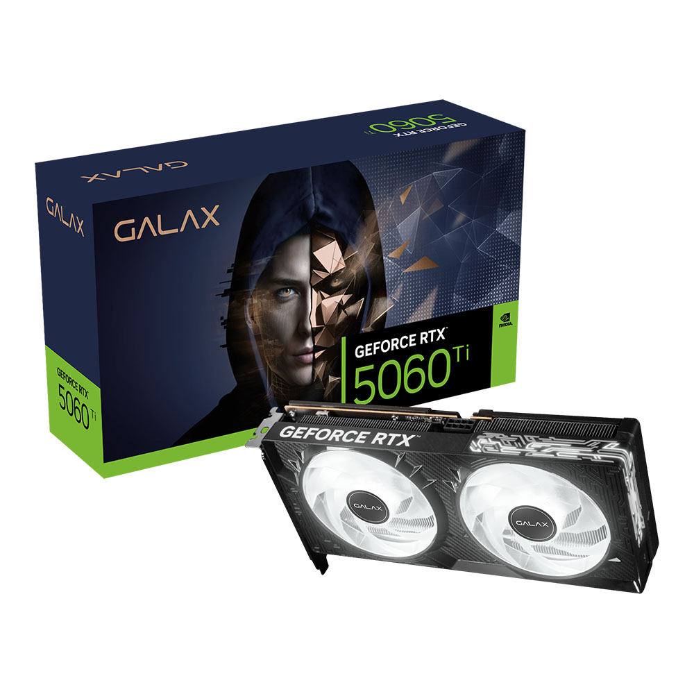VGA (การ์ดแสดงผล) GALAX GEFORCE RTX 5060 TI 1-CLICK OC 8GB - 8GB GDDR7
