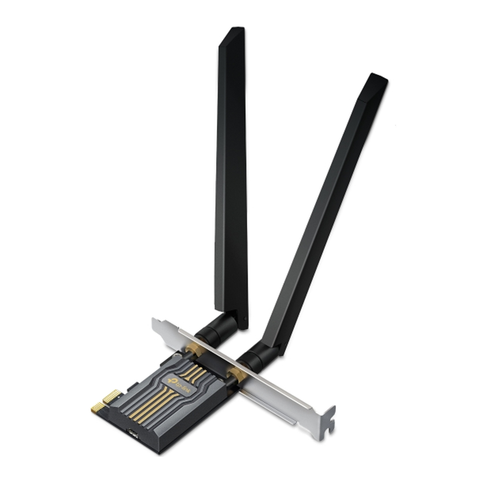 WIRELESS PCIe ADAPTER (การ์ดไวไฟ) TP-LINK ARCHER TBE400E BE6500 WI-FI 7 BLUETOOTH 5.4