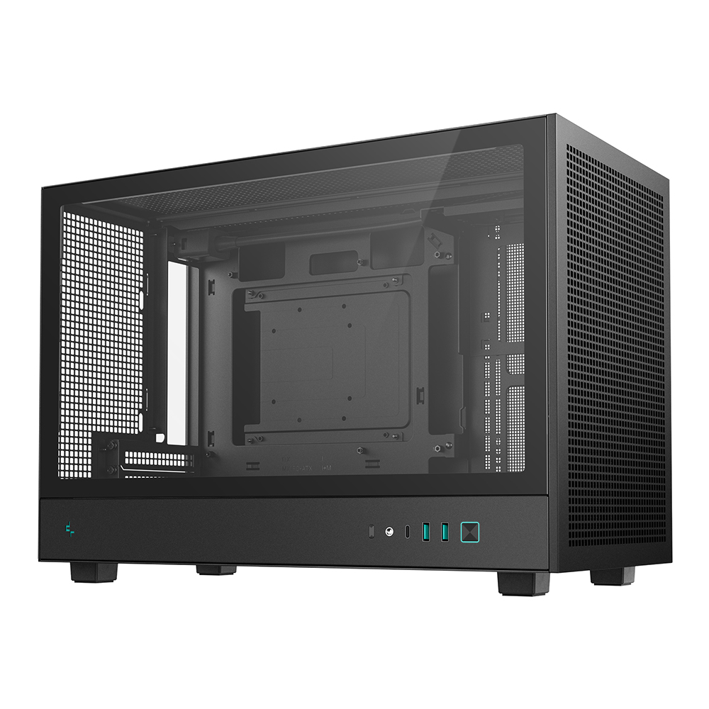 CASE (เคส) DEEPCOOL CH260 - BLACK MICRO-ATX