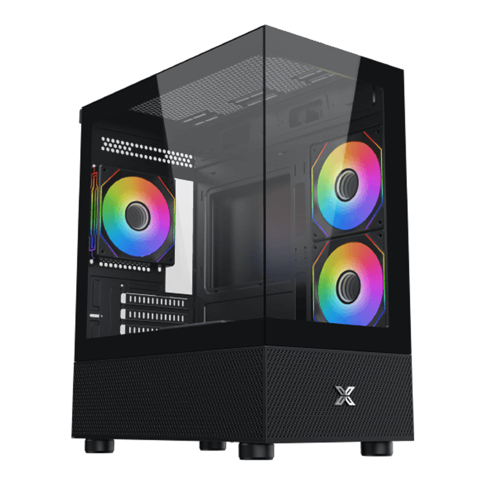 CASE (เคส) XIGMATEK ALPHARD M - BLACK (MICRO-ATX) (EN44526)