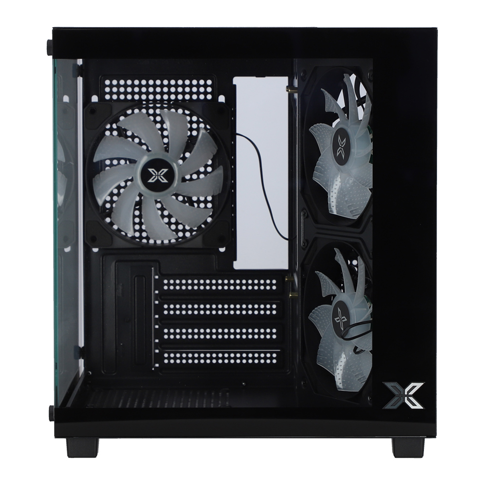 CASE (เคส) XIGMATEK AQUA M NANO II - BLACK (MICRO-ATX) (EN46940)