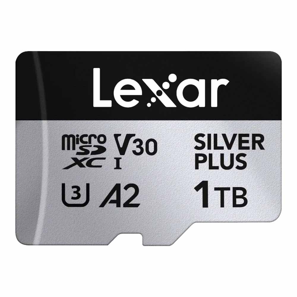 1 TB MICRO SD CARD (ไมโครเอสดีการ์ด) LEXAR PROFESSIONAL SILVER PLUS (LMSSIPL001T)