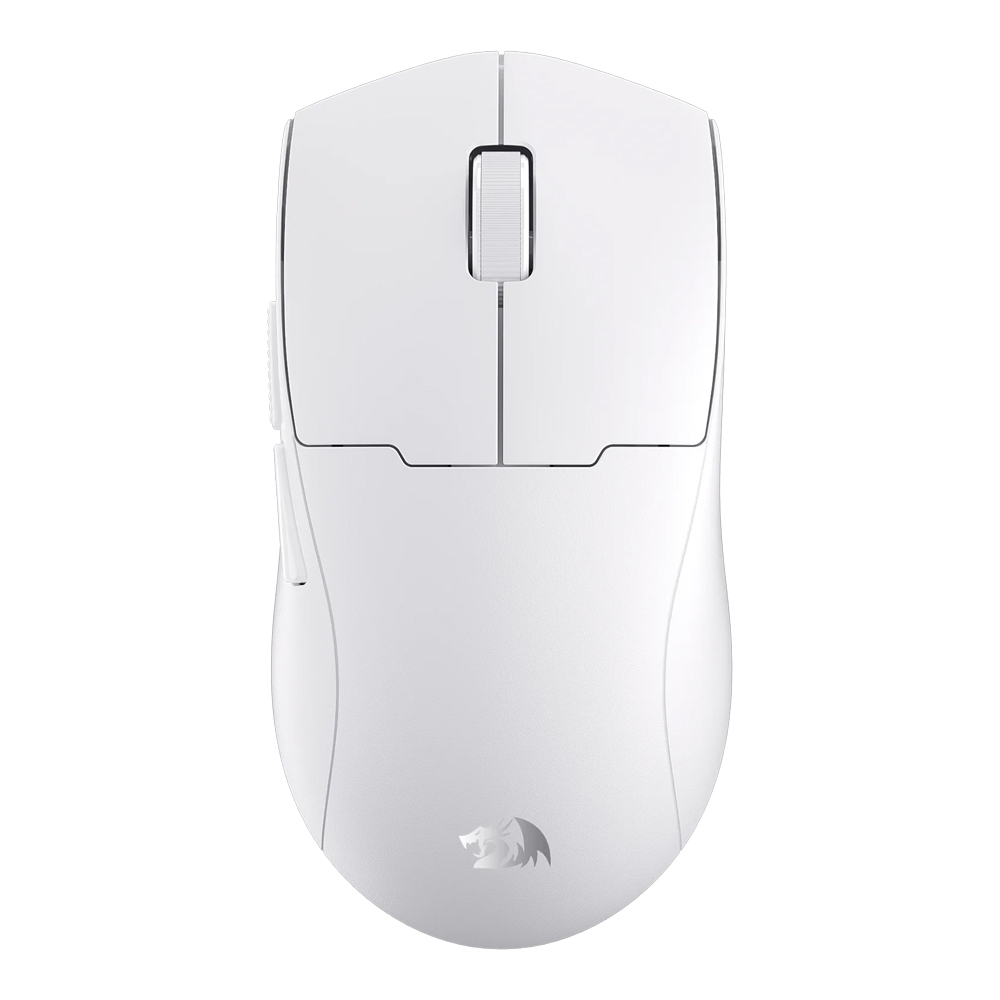 WIRELESS MOUSE (เมาส์ไร้สาย) REDRAGON K1NG MAX M918 PRO - WHITE