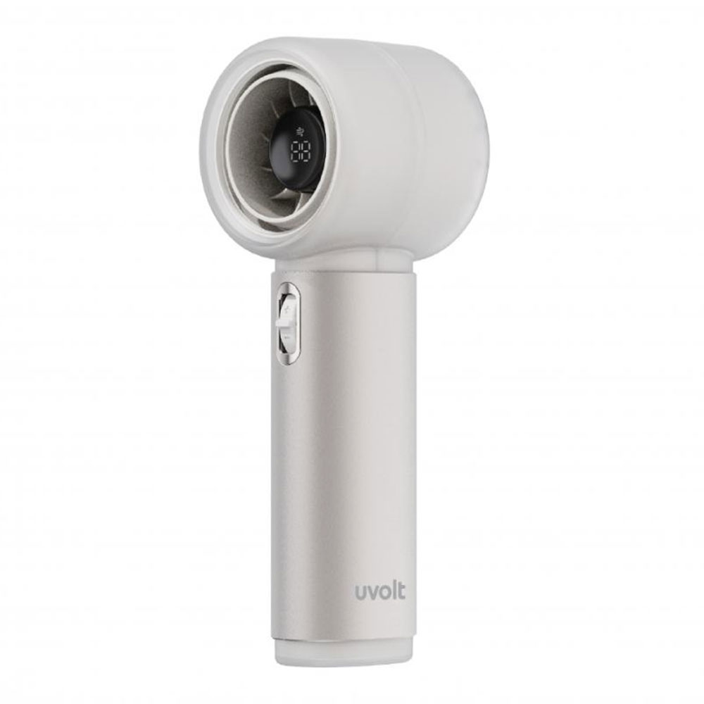 HANDHELD MINI FAN (พัดลมพกพาขนาดเล็ก) UVOLT HIGH SPEED - SILVER (UVHF05-SLV)