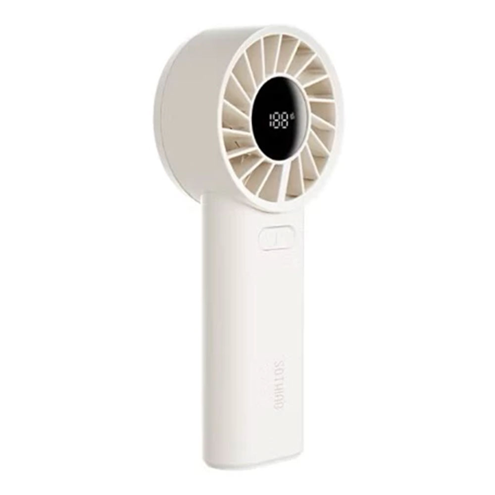 HANDHELD MINI FAN (พัดลมพกพาขนาดเล็ก) SOTHING HIGH SPEED FAN-ENGINE 60 - WHITE (STG-6933172105805)