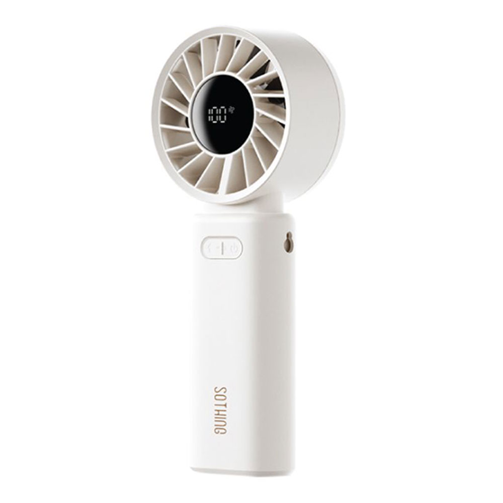 HANDHELD MINI FAN (พัดลมพกพาขนาดเล็ก) SOTHING FAN-ENGINE Z - WHITE (STG-6933172105829)