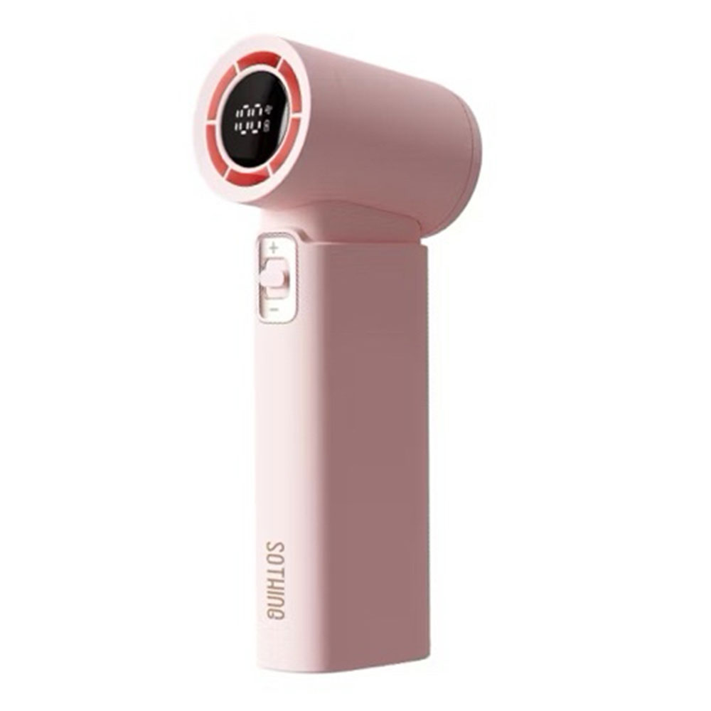 HANDHELD MINI FAN (พัดลมพกพาขนาดเล็ก) SOTHING HIGH SPEED FAN-ENGINE SLIM - PINK (STG-6933172106130)