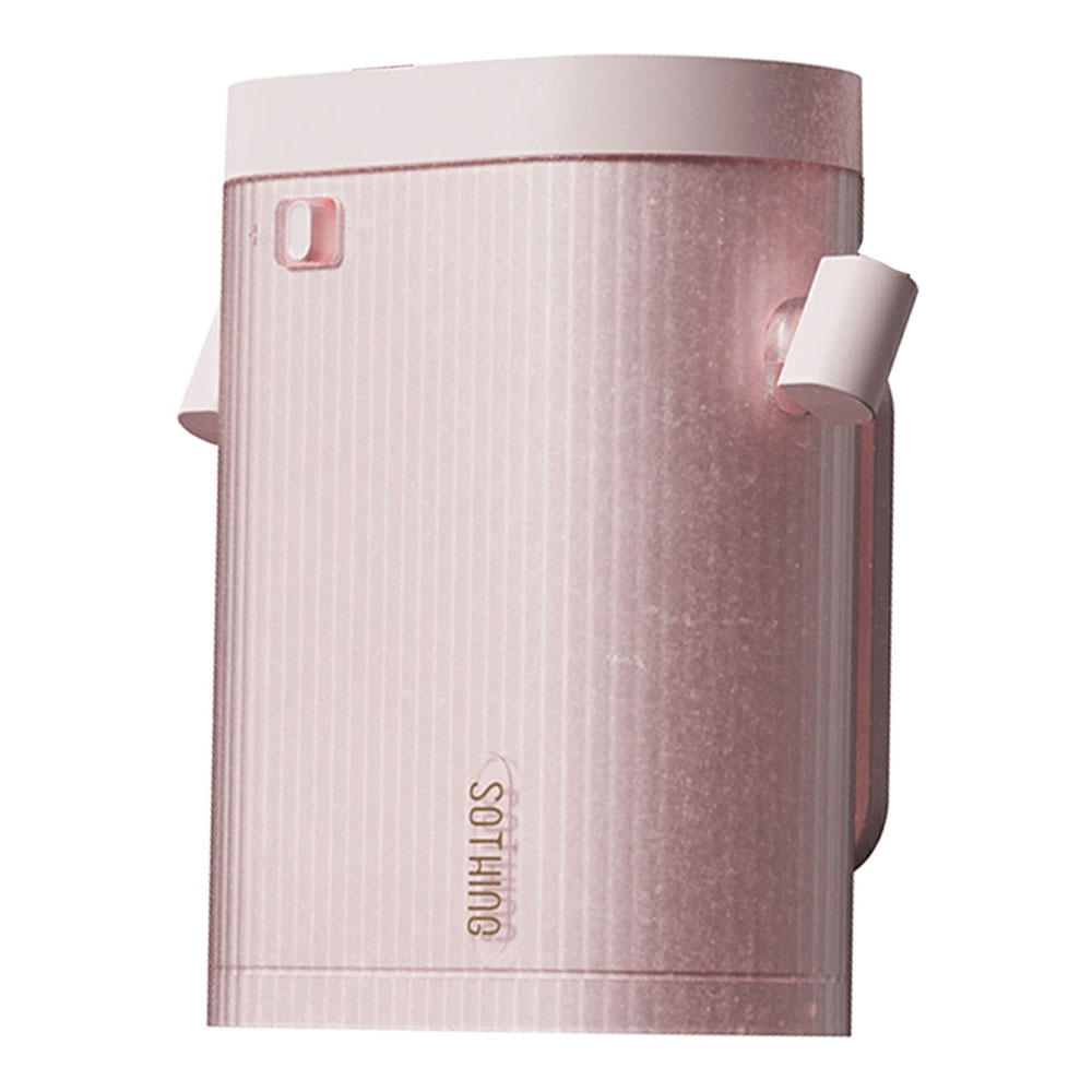 HANDHELD MINI FAN (พัดลมพกพาขนาดเล็ก) SOTHING HANGING NECK FAN-ICE CUBE - PINK (STG-6933172106161)