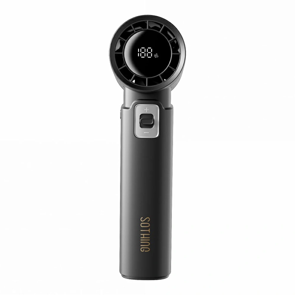 HANDHELD MINI FAN (พัดลมพกพาขนาดเล็ก) SOTHING HANDHELD FAN-ENGINE POWER - GRAY (STG-6933172105874)