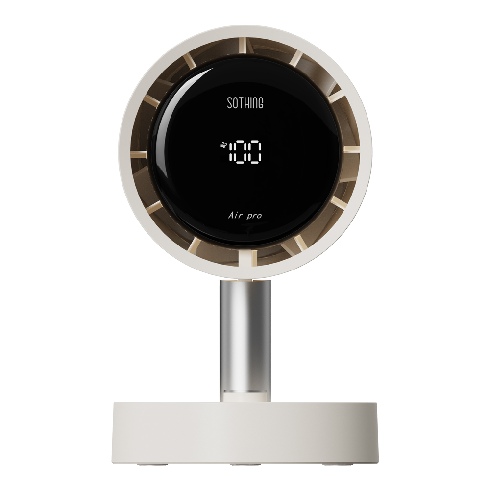 DESK FAN (พัดลมตั้งโต๊ะ) SOTHING TABLE FAN AIR PRO 2,000 mAh WITH FILTER (STG-6933172106062)