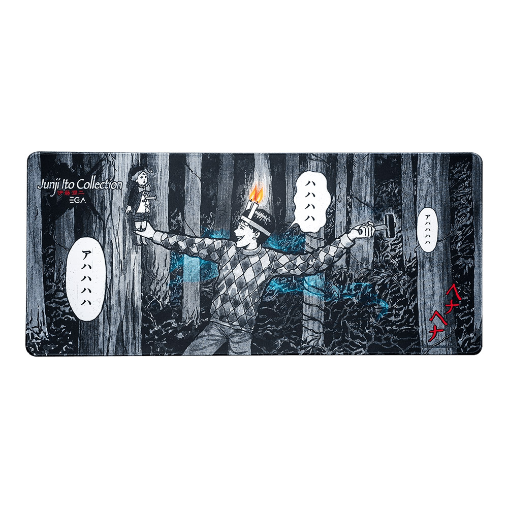 MOUSE PAD (เมาส์แพด) EGA JUNJI ITO MM2 90x40 CM - SOUICHI