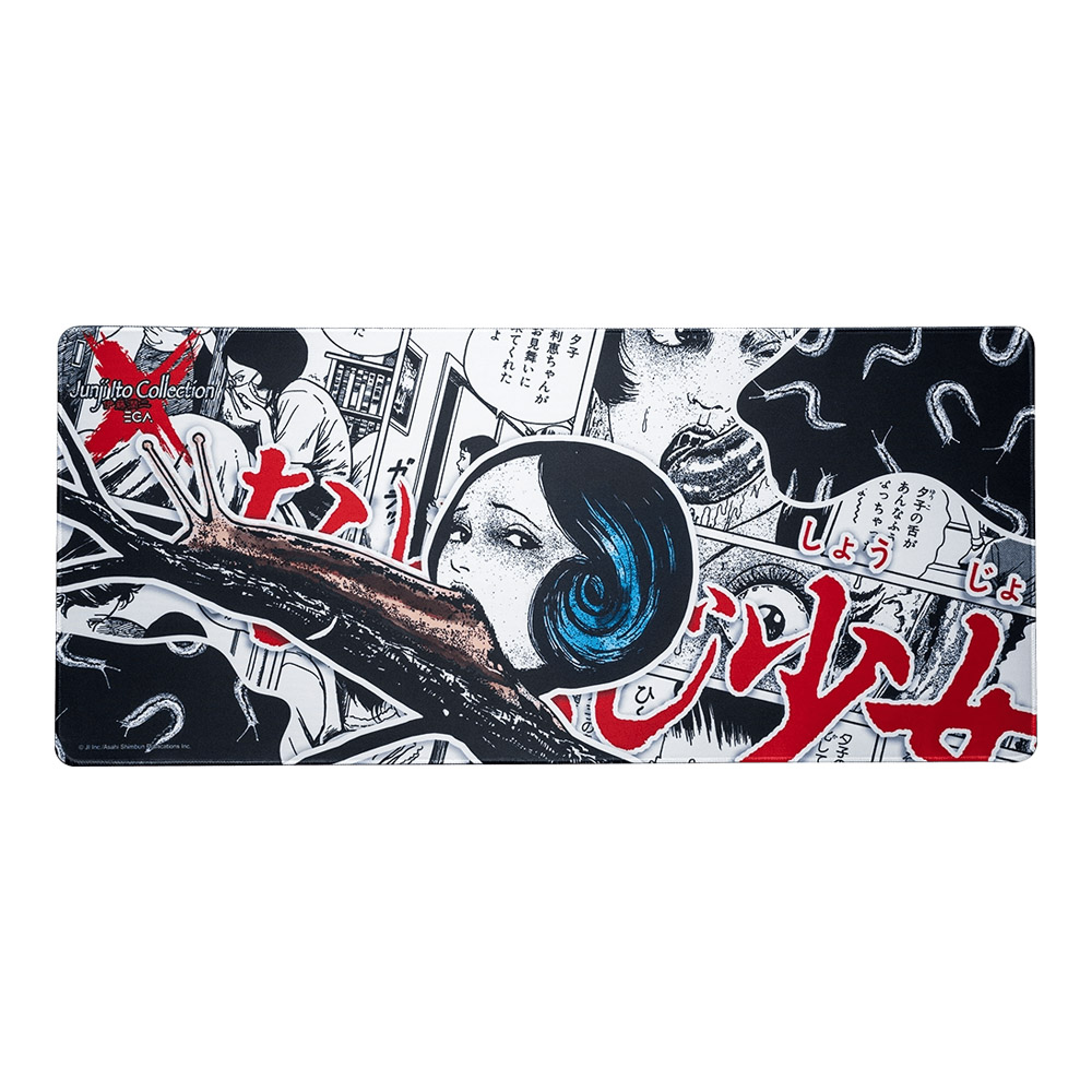 MOUSE PAD (เมาส์แพด) EGA JUNJI ITO MM4 90x40 CM - SLUG GIRL YUKO