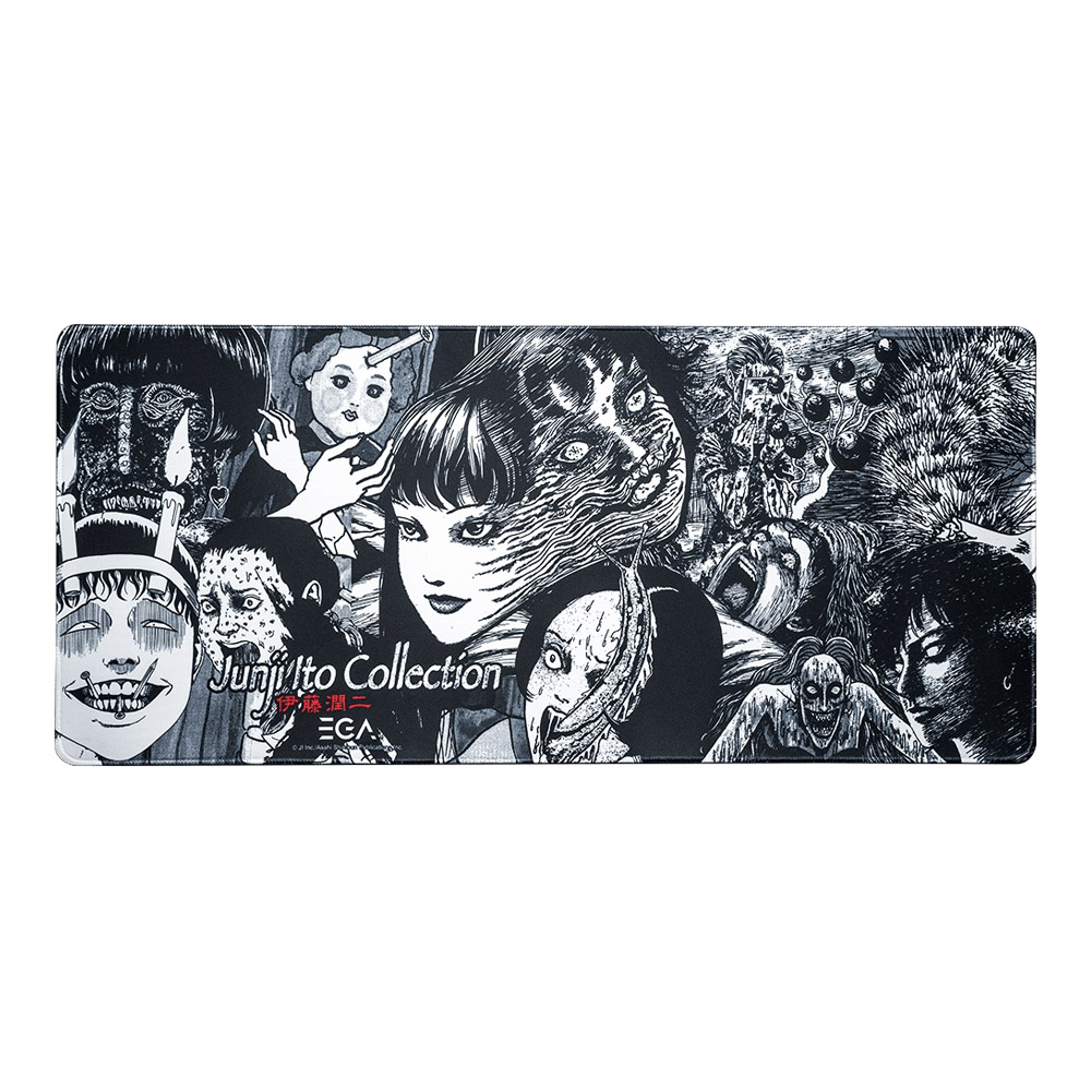 MOUSE PAD (เมาส์แพด) EGA JUNJI ITO MM5 90x40 CM - ALL CHARACTER