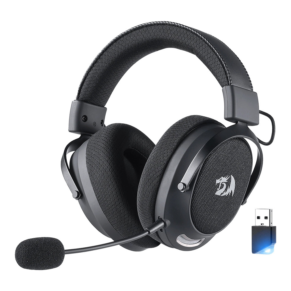 WIRELESS HEADSET (หูฟังไร้สาย) REDRAGON ARROW PRO H858 - BLACK