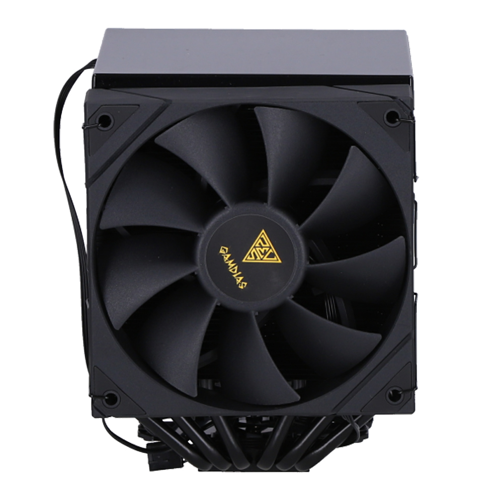 CPU AIR COOLER (พัดลมซีพียู) GAMDIAS BOREAS P2-62D - BLACK