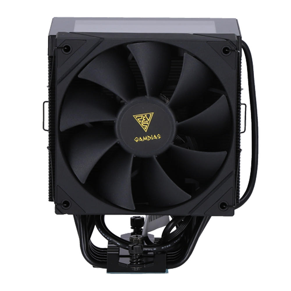 CPU AIR COOLER (พัดลมซีพียู) GAMDIAS BOREAS M2-61L - BLACK