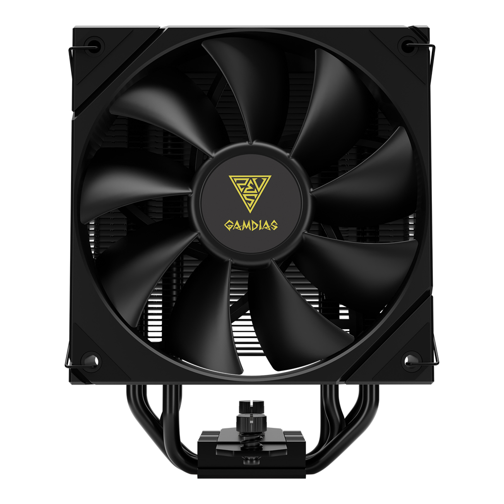 CPU AIR COOLER (พัดลมซีพียู) GAMDIAS BOREAS E2-410 - BLACK