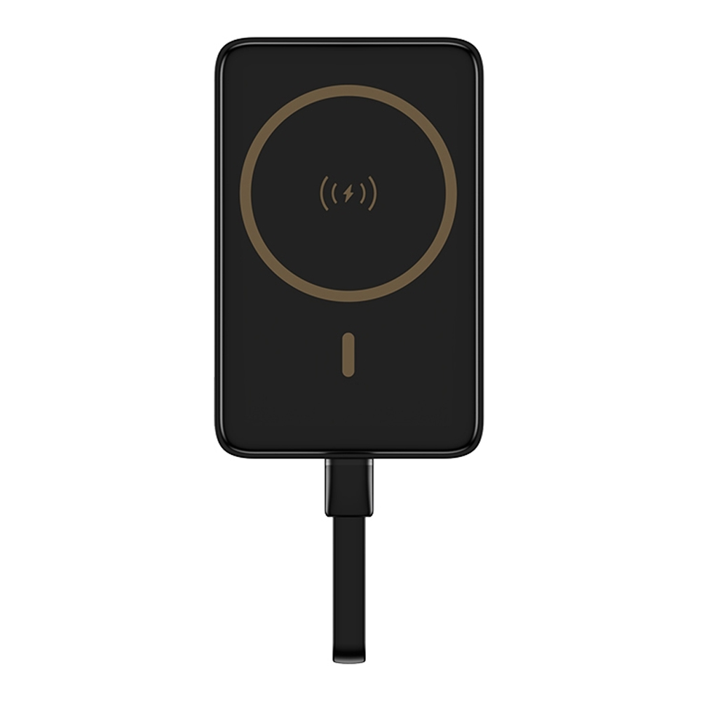 POWER BANK (พาวเวอร์แบงค์) PISEN POWERMAG MAGNETIC 30W 10000mAh - BLACK (TP-D113-BLK)