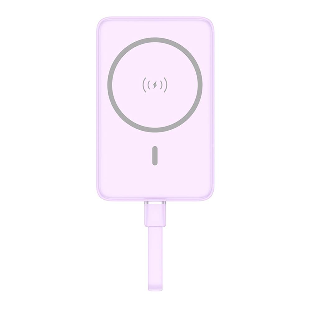 POWER BANK (พาวเวอร์แบงค์) PISEN POWERMAG MAGNETIC 30W 10000mAh - PURPLE (TP-D113-PUR)
