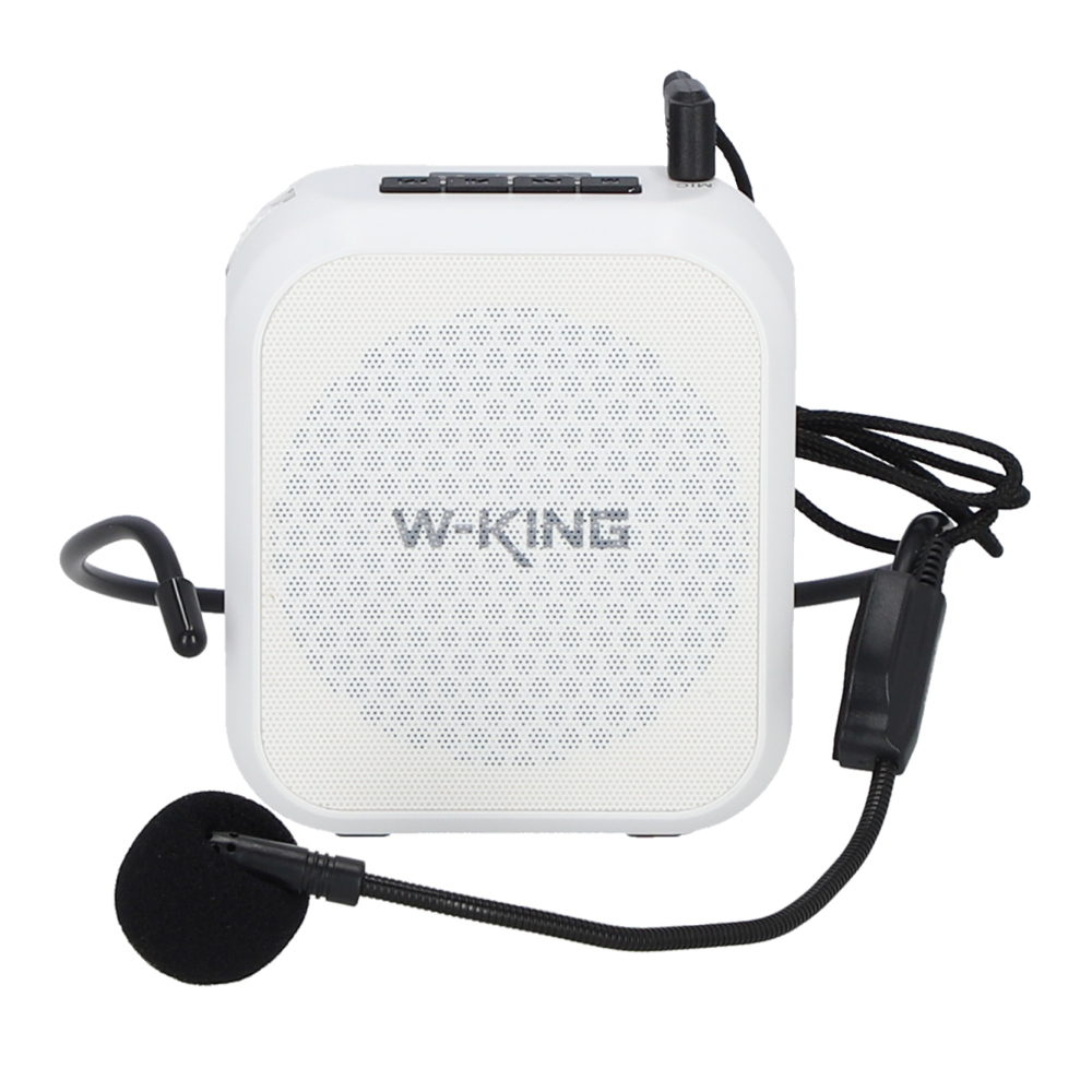 BLUETOOTH SPEAKER (ลำโพงบลูทูธ) W-KING KS02 - WHITE
