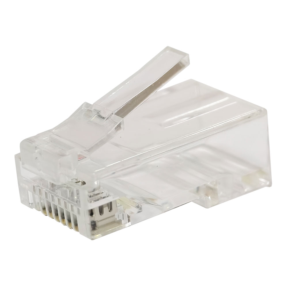 CABLE ACCESSORY (อุปกรณ์เสริมเคเบิล) MAP PLUG RJ45 CAT6 10 PCS/BAG (J6-8002)
