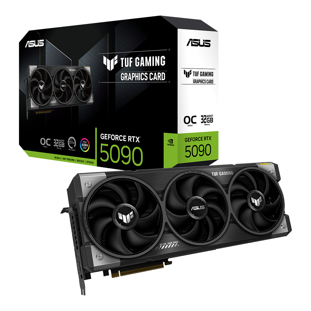 VGA (การ์ดแสดงผล) ASUS TUF GAMING GEFORCE RTX 5090 32GB GDDR7 OC EDITION