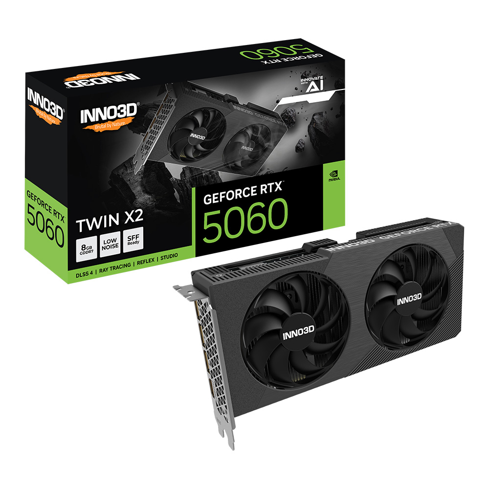 INNO3D GeForce RTX 5060 Twin X2 - 8GB GDDR7