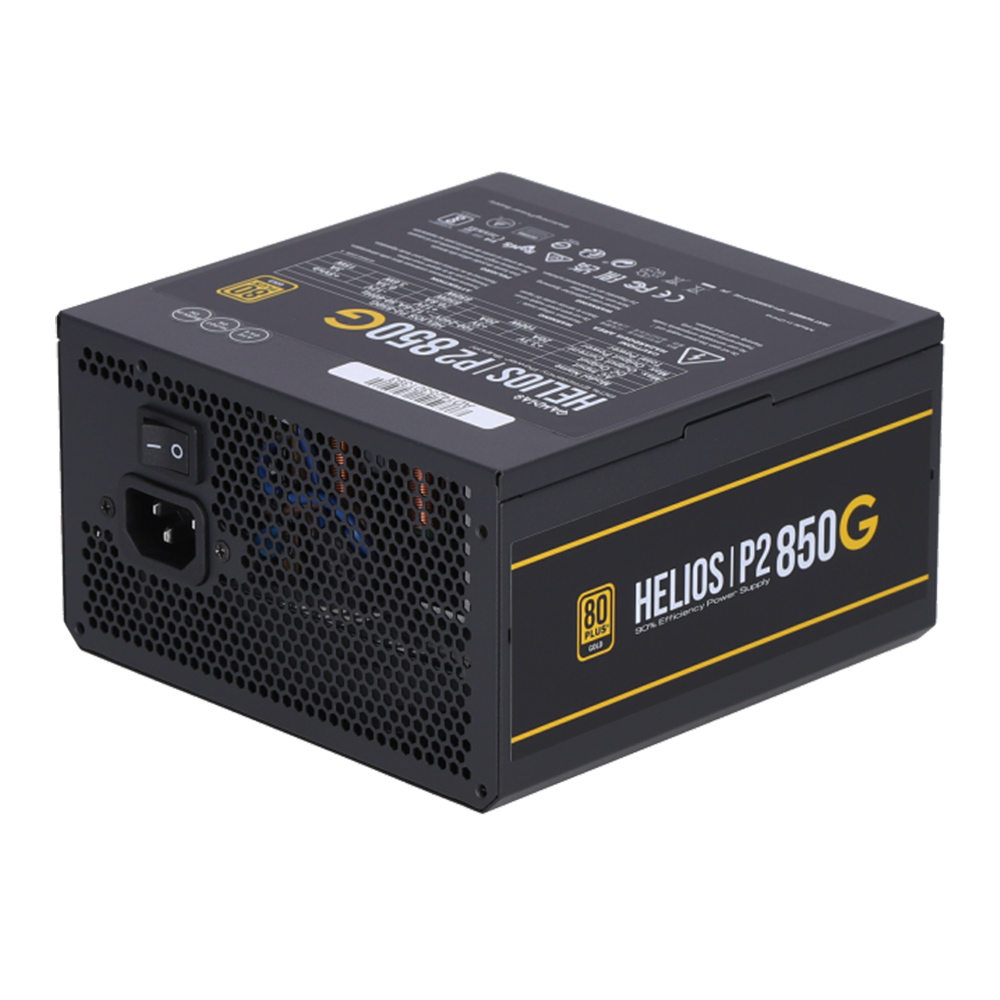 POWER SUPPLY (อุปกรณ์จ่ายไฟ) GAMDIAS HELIOS P2-850G FULLY MODULAR - 850W 80 PLUS GOLD BLACK ATX